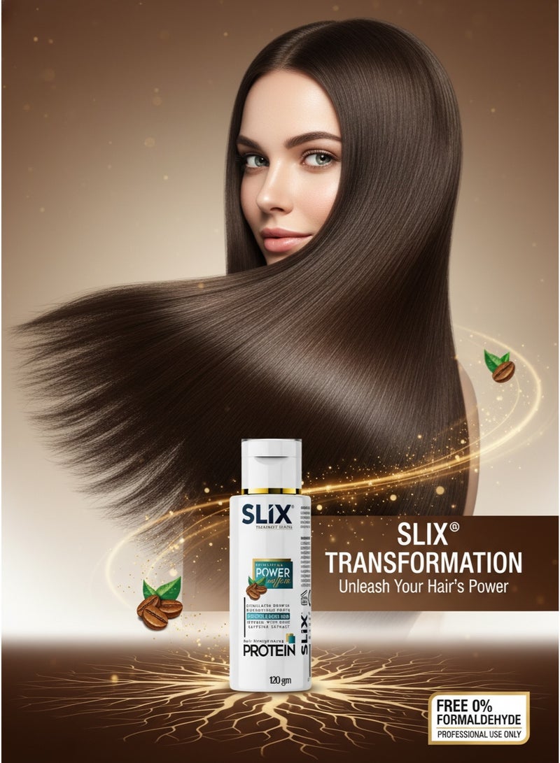 afrohair professional SLIX PROTEIN , WITH CAFFEINE CREAM - 120 ML - Image 3